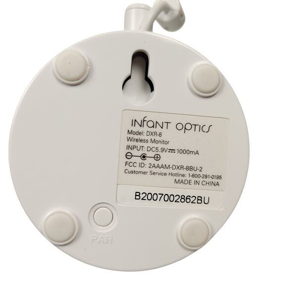 Infant Optics DXR-8 Add-On Camera Unit Only w/ Power Adapter Baby Monitor Tested - Picture 7 of 7